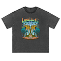 Luminate 1 - Fluffy Vintage Washed  T-Shirt - 250 GSM