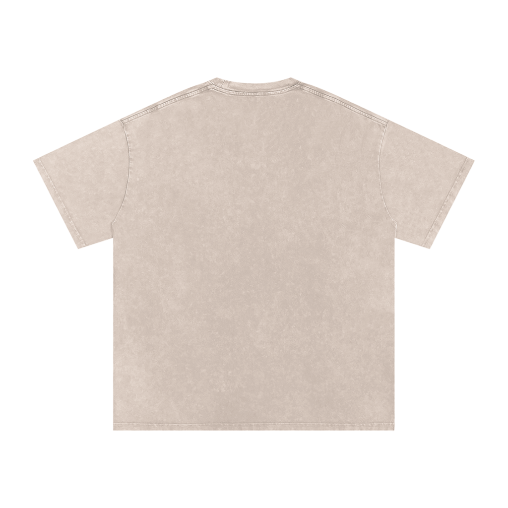 Luminate - Snow Washed Oversized Cotton T-Shirt