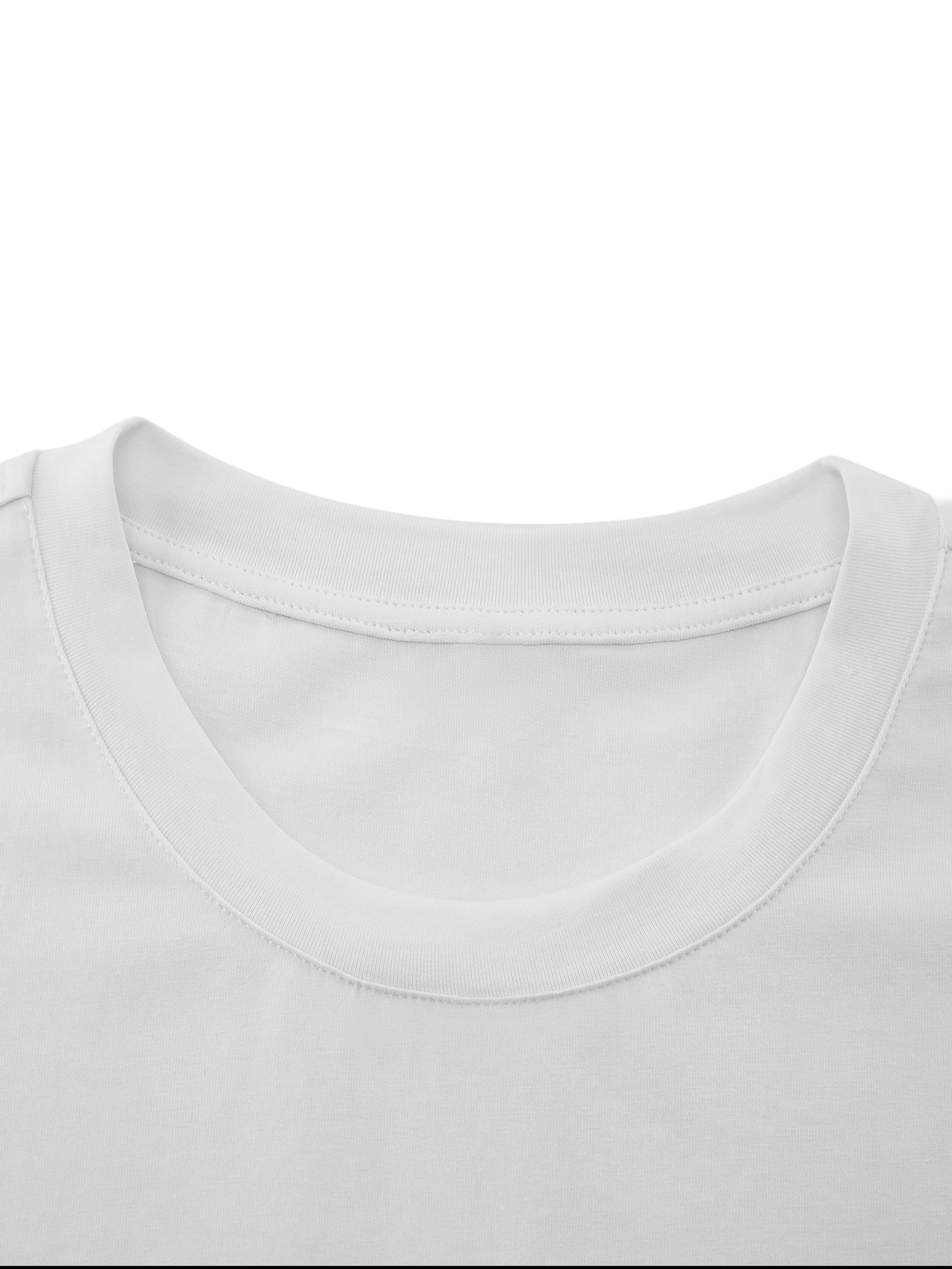 Unisex Classic Crew Neck Cotton T-Shirt