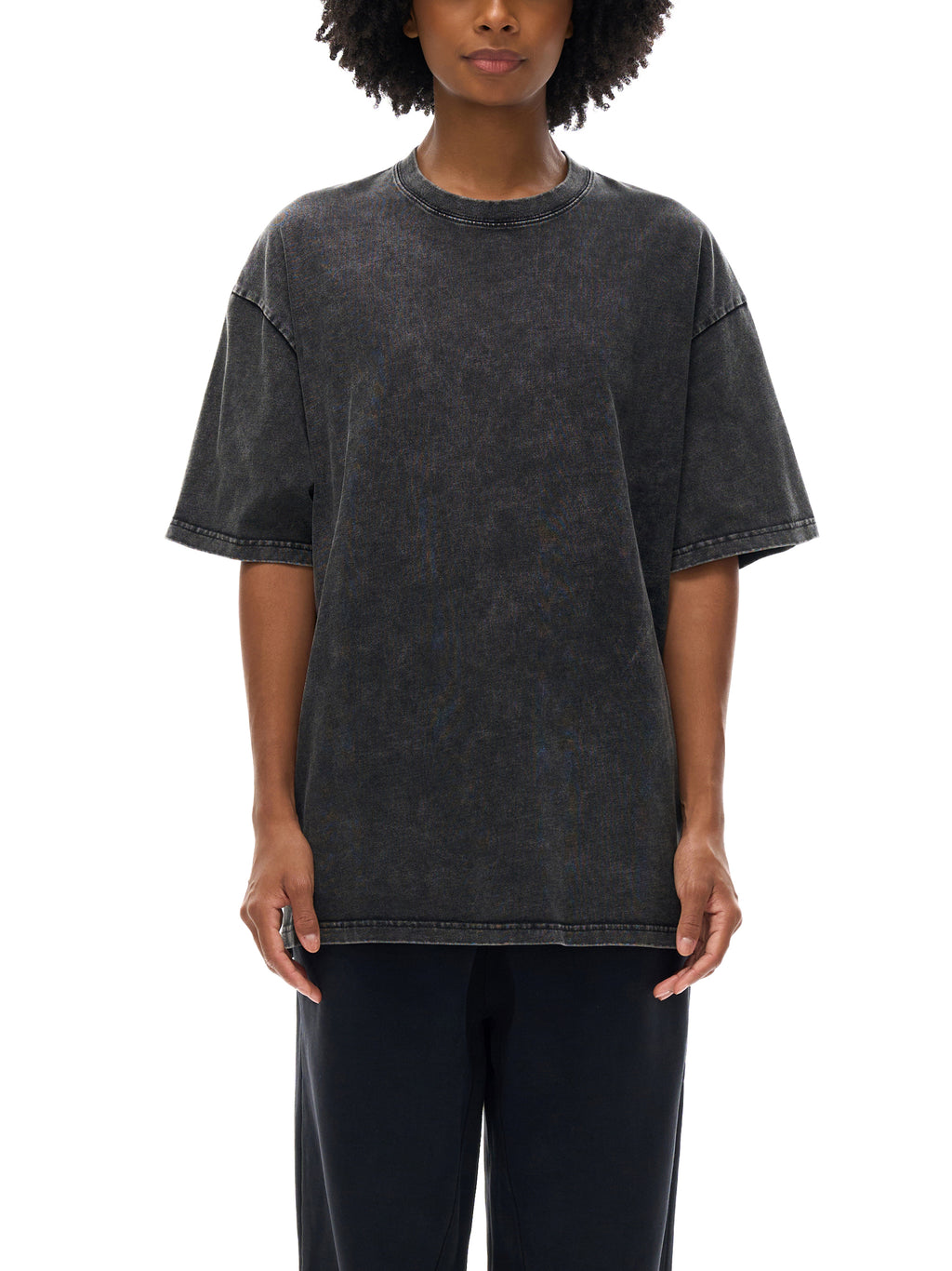 Luminate - Snow Washed Oversized Cotton T-Shirt