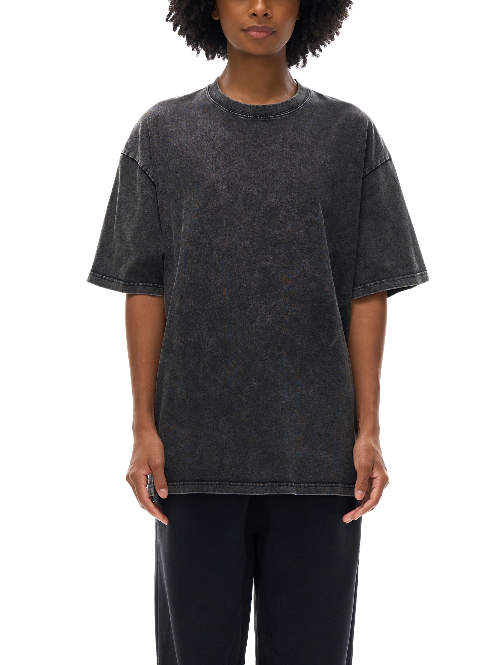 Luminate - Snow Washed Oversized Cotton T-Shirt